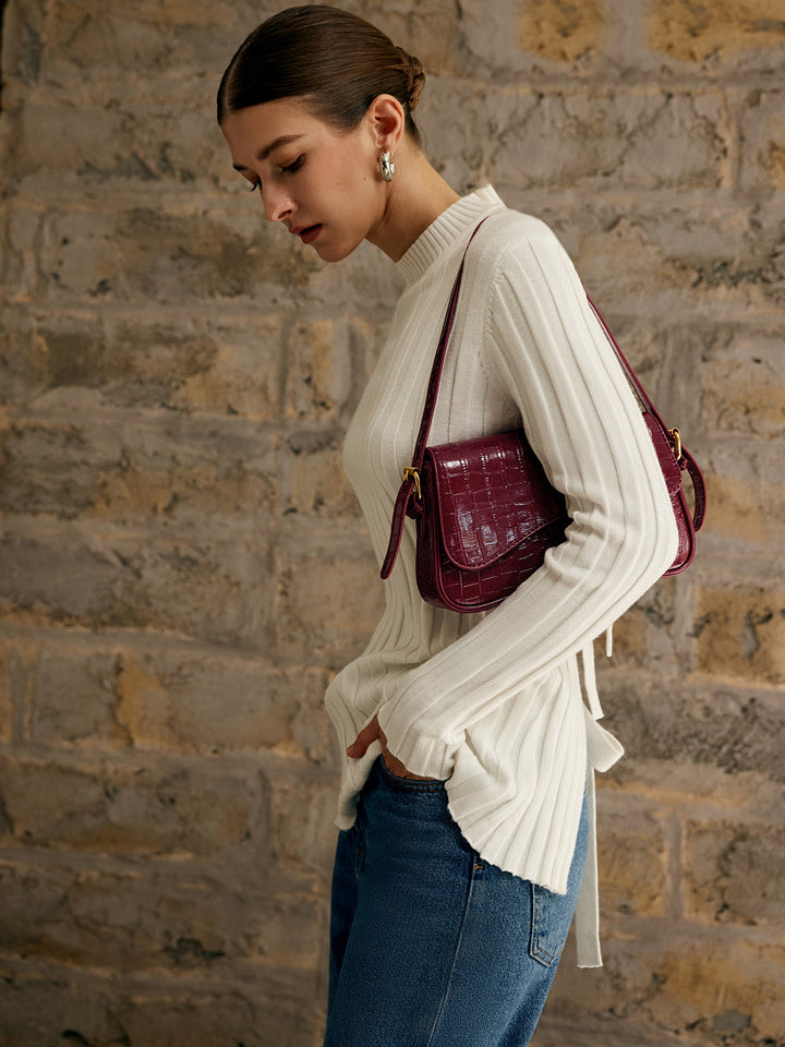 BowLift | Ladies Shoulder Bag Checked Pattern One Size Polyurethane