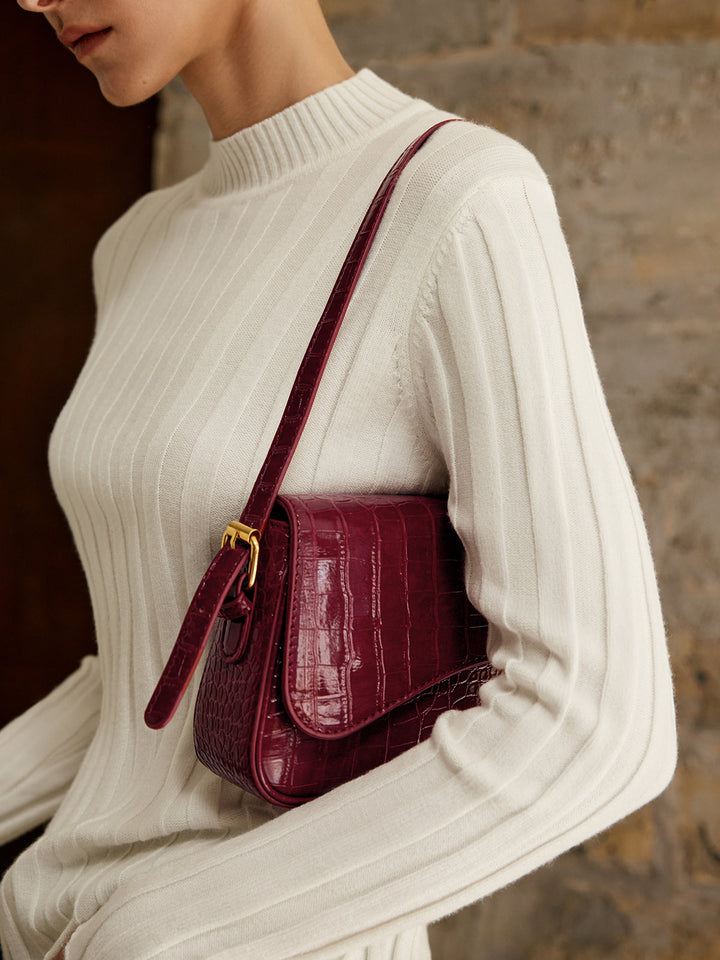 BowLift | Ladies Shoulder Bag Checked Pattern One Size Polyurethane
