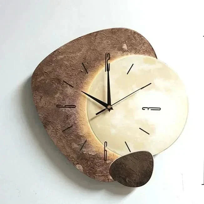 BowLift | Clock - Modern Wall Clock made of Wood
