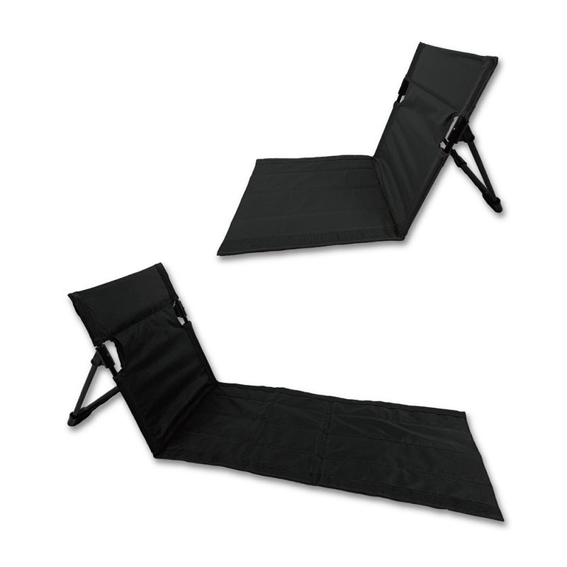 Modern Simplicity Oxford Fabric Aluminum Rectangular Foldable Camping Back Chair For Outdoor Patio | Bowlift