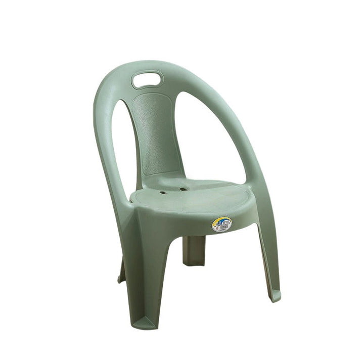 Modern Minimalist Round PP Stackable Backrest Armrest Kids Chair For Living Room | Bowlift