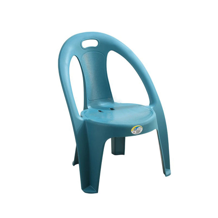 Modern Minimalist Round PP Stackable Backrest Armrest Kids Chair For Living Room | Bowlift