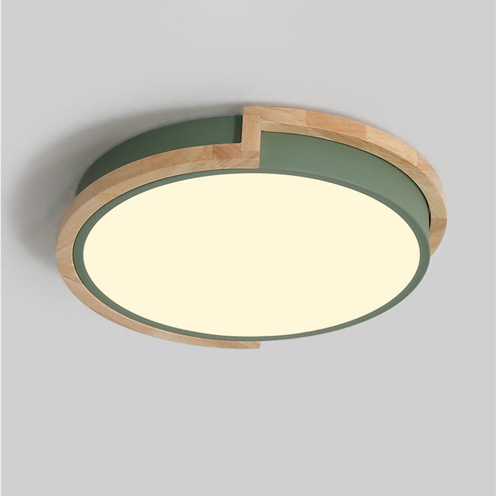 BowLift | LumenCraft Nordic LED Ceiling Light | Wooden Frame | Acrylic Shade | Mood Light | For Bedroom and Living Room