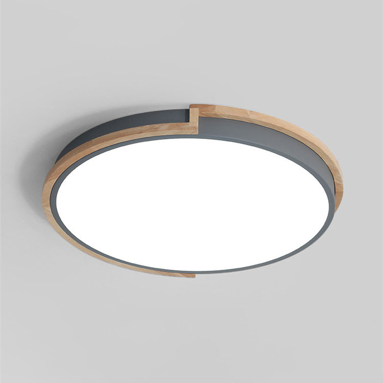 BowLift | LumenCraft Nordic LED Ceiling Light | Wooden Frame | Acrylic Shade | Mood Light | For Bedroom and Living Room