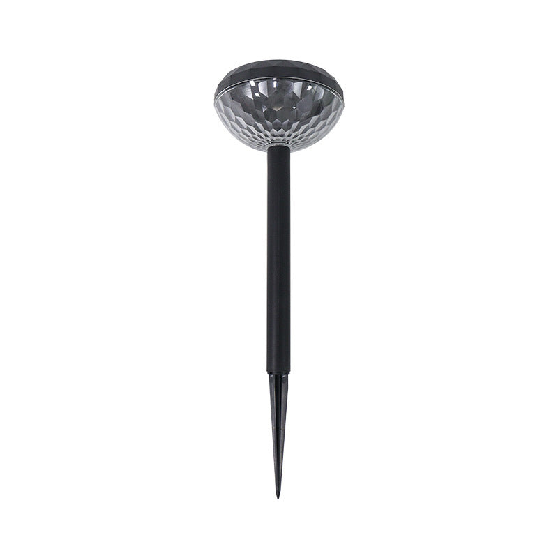 Contemporary Industrial ABS Round LED Solar Waterproof Lawn Insert Light For Outdoor Patio | Bowlift