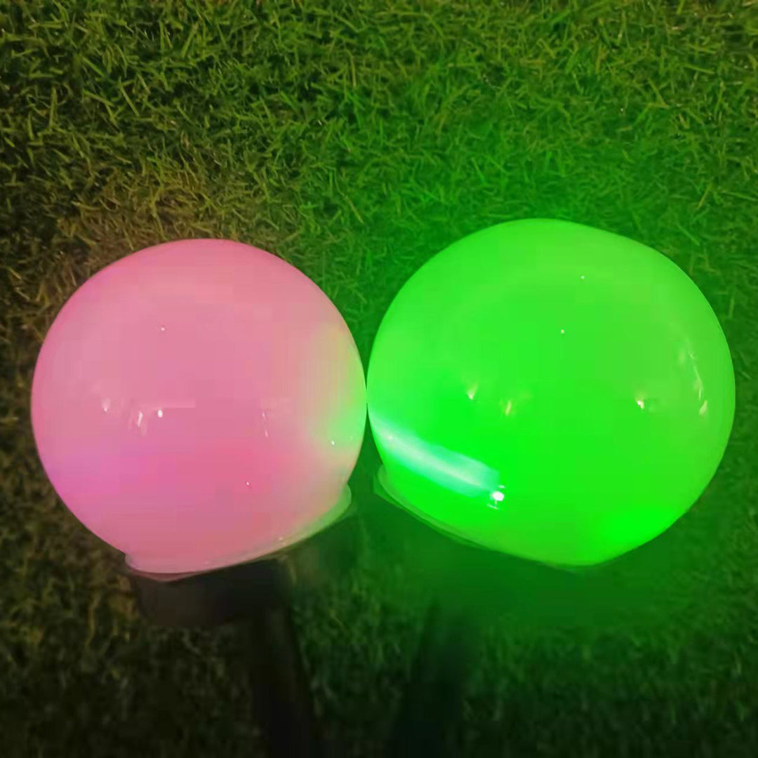 Modern Minimalist Solar Waterproof ABS Ball LED Landscape Lighting Outdoor Light For Garden | Bowlift