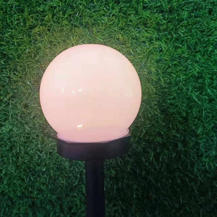 Modern Minimalist Solar Waterproof ABS Ball LED Landscape Lighting Outdoor Light For Garden | Bowlift