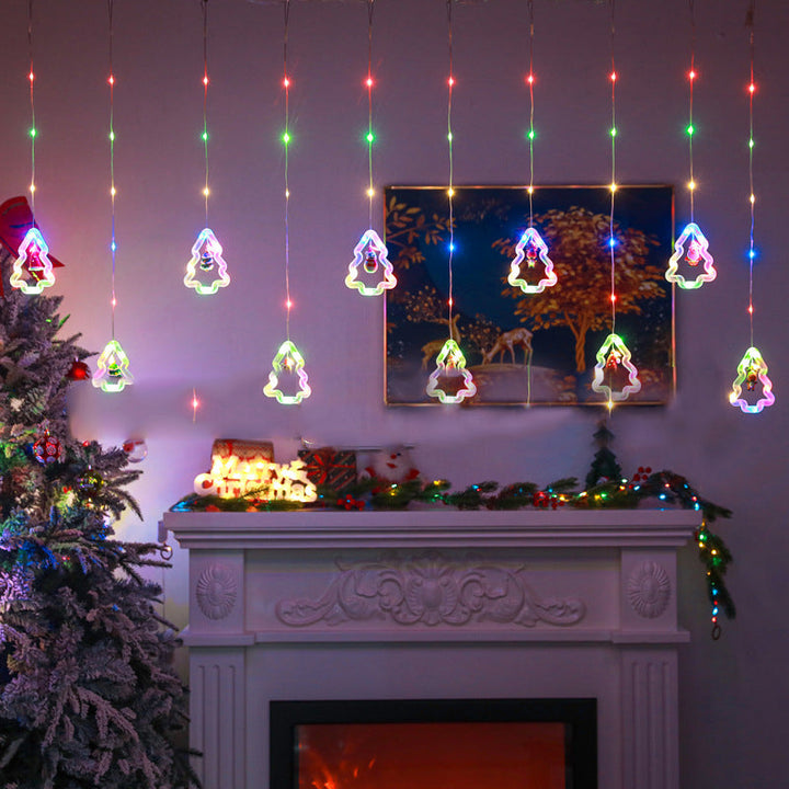 BowLift | Modern Art Deco USB Battery Waterproof Christmas Tree PVC PS LED String Lights For Bedroom