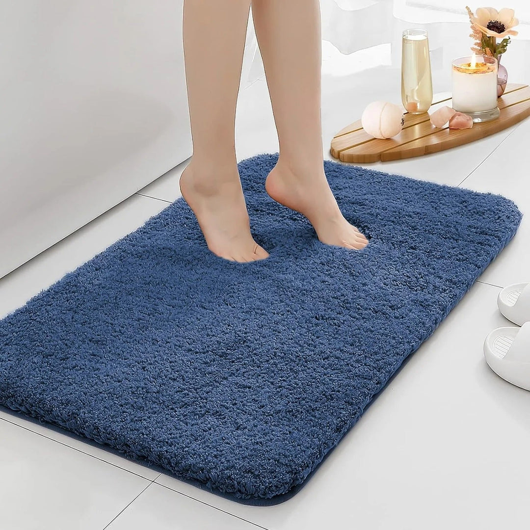 BowLift | Bathroom Mat | Thick Non-Slip Water Absorbent Mat