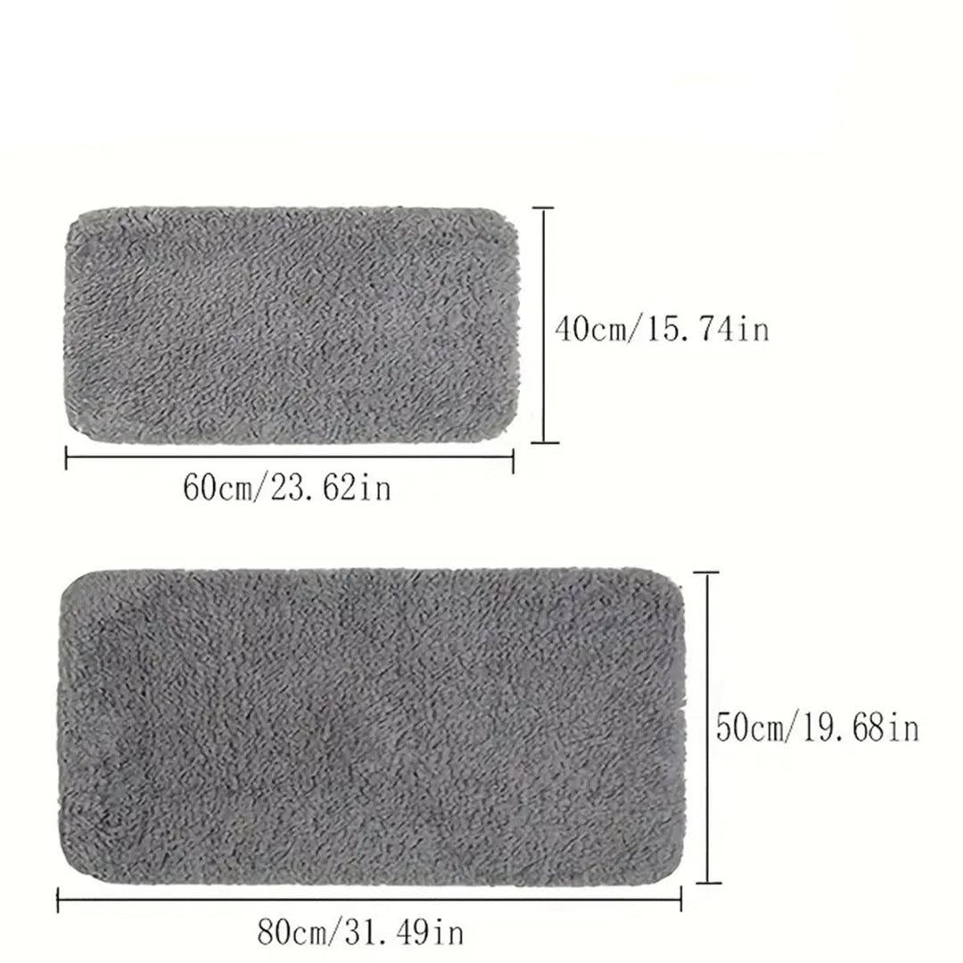 BowLift | Bathroom Mat | Thick Non-Slip Water Absorbent Mat