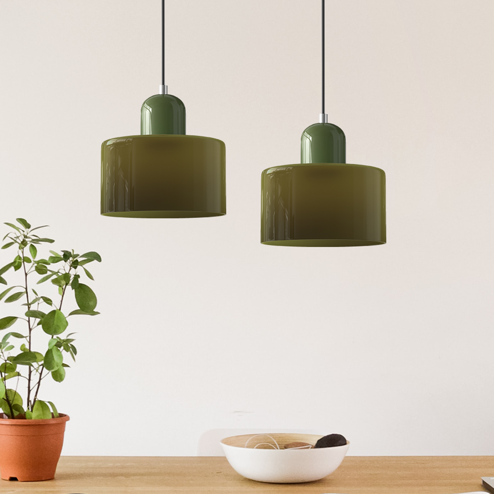 BowLift | Bauhaus Creative | Glass Pendant Lamp for Dining Room