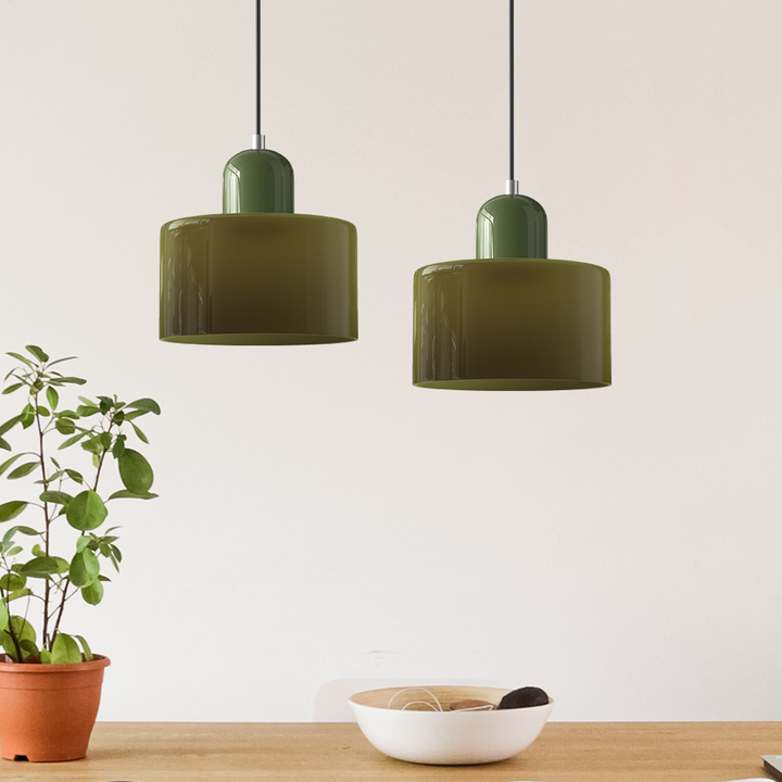 BowLift | Bauhaus Creative | Glass Pendant Lamp for Dining Room