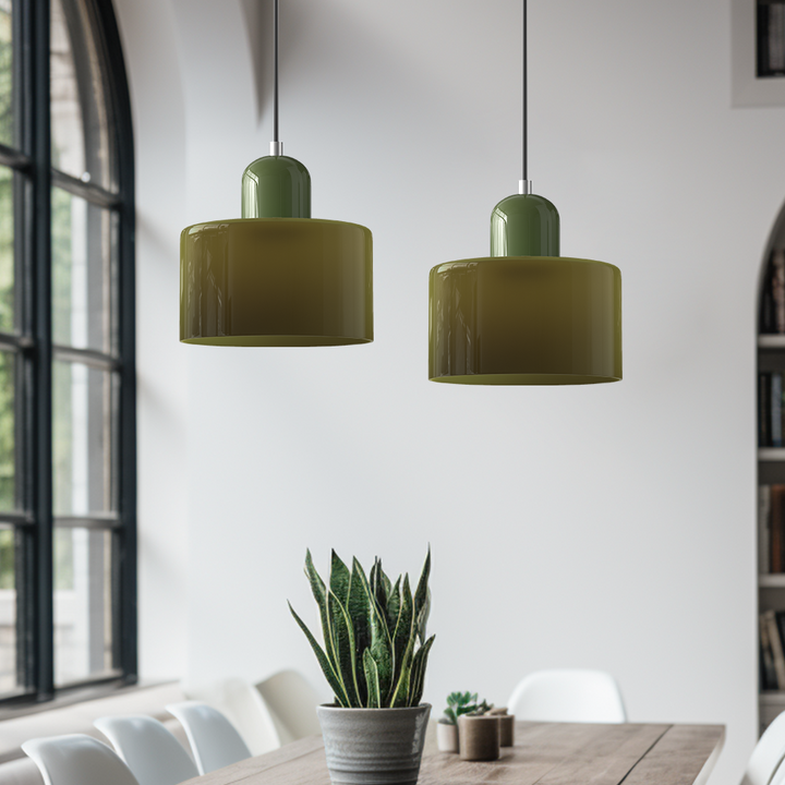 BowLift | Bauhaus Creative | Glass Pendant Lamp for Dining Room