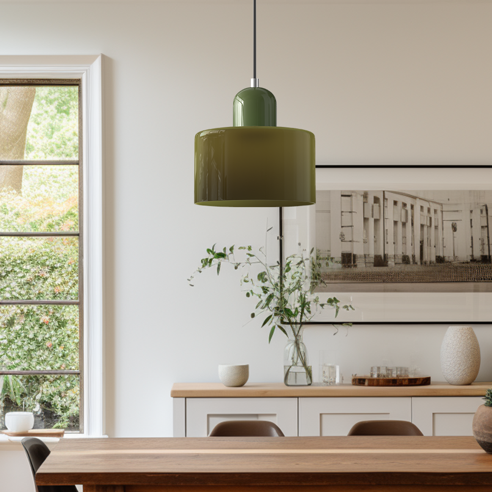 BowLift | Bauhaus Creative | Glass Pendant Lamp for Dining Room