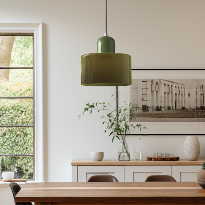 BowLift | Bauhaus Creative | Glass Pendant Lamp for Dining Room