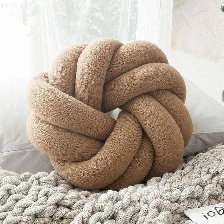 BowLift | Cotton Knot Cushion | Stylish Decorative Cushion