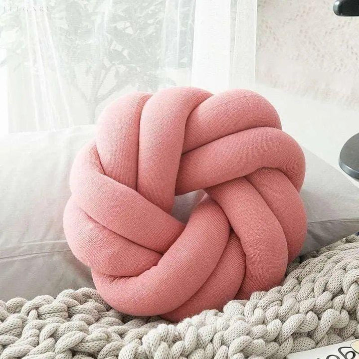 BowLift | Cotton Knot Cushion | Stylish Decorative Cushion