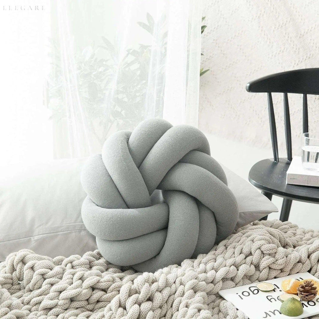 BowLift | Cotton Knot Cushion | Stylish Decorative Cushion