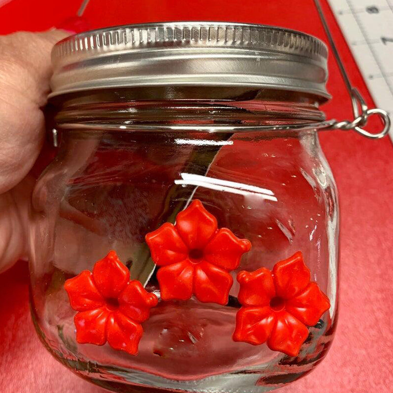 BowLift | Beautiful Mason Jar Hummingbird Feeder