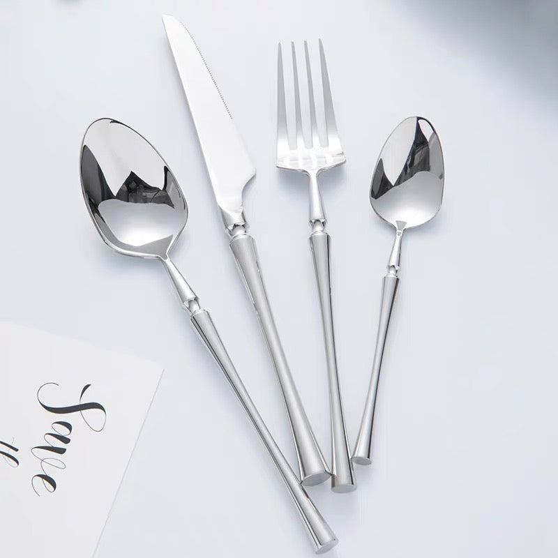 BowLift | Cutlery Set Living Essence | 24-piece Stainless Steel Cutlery