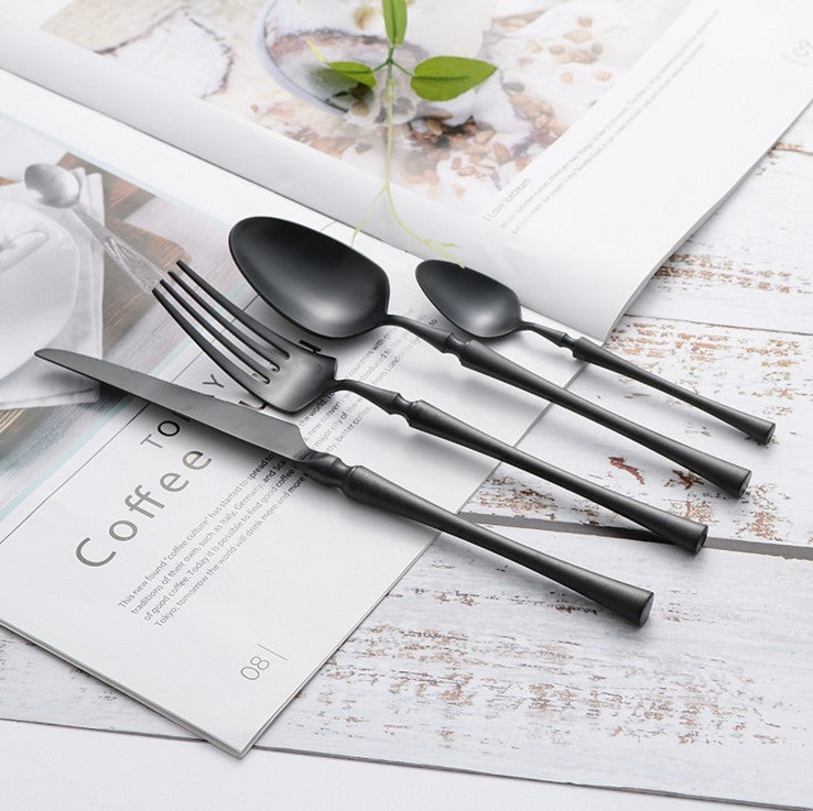 BowLift | Cutlery Set Living Essence | 24-piece Stainless Steel Cutlery