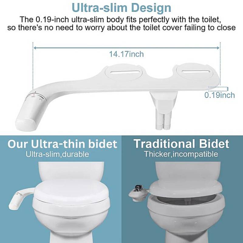 BowLift | Ultra-Thin Bidet Attachment For Toilet