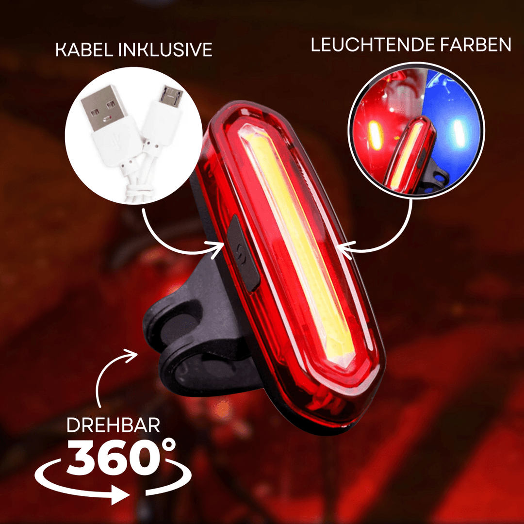 BowLift | Rechargeable safety light with 240° viewing angle