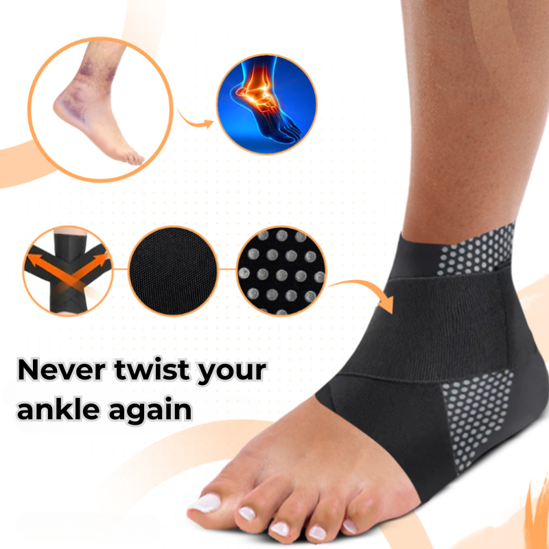 BowLift | Ankle Support Brace | Lightweight, Breathable & Designed for Athletes in Sports Shoes