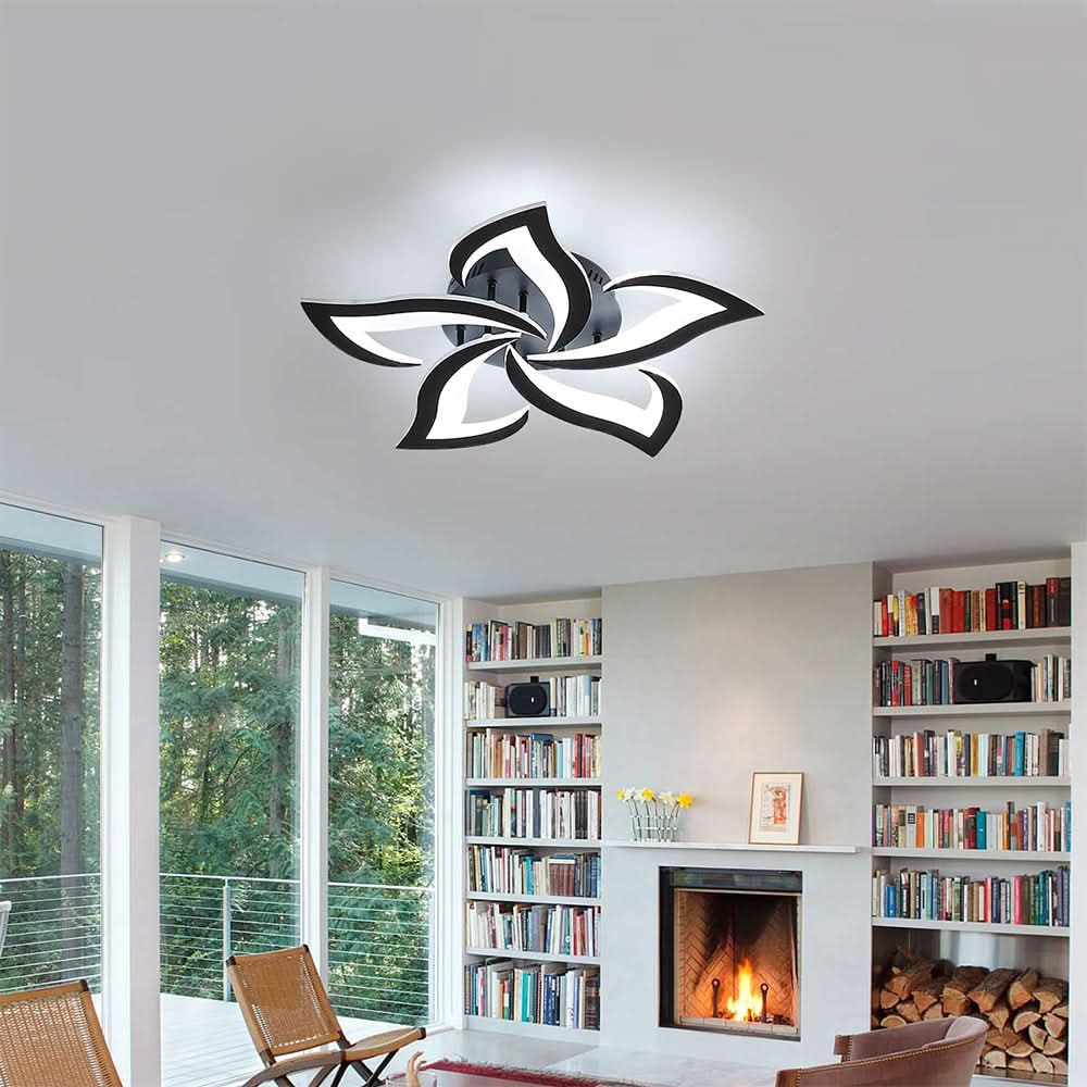 BowLift | Modern Flower-Shaped LED Ceiling Light for Home Décor