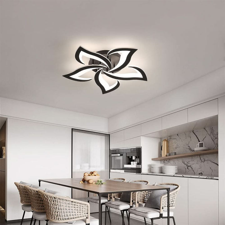 BowLift | Modern Flower-Shaped LED Ceiling Light for Home Décor