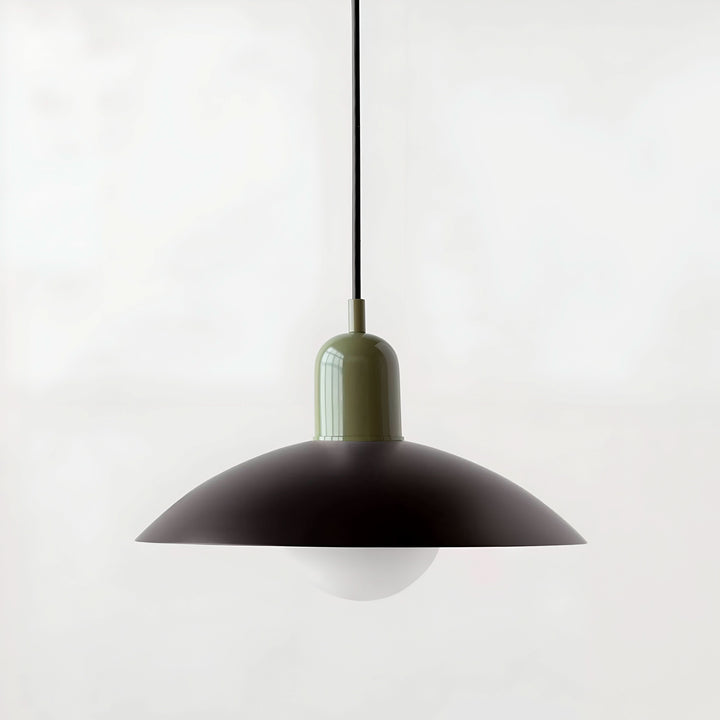 BowLift | Modern Macaron Bauhaus Pendant Light – Iron Shade