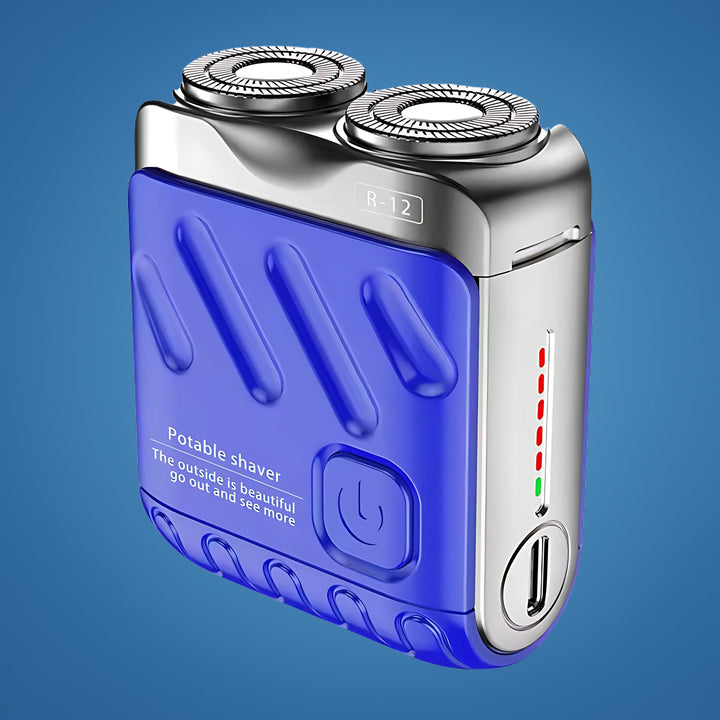 SmoothEdge | Rotary Electric Shaver – Dual-Ring Blades – Water-Resistant – Men's Grooming Bowlift
