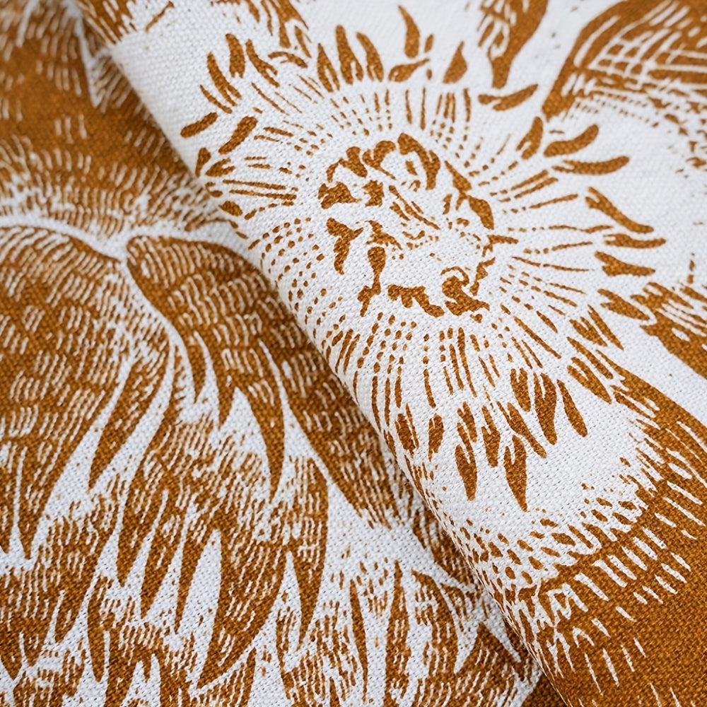 BowLift | Peacock Blossom Boho Floral Tablecloth with Tassel