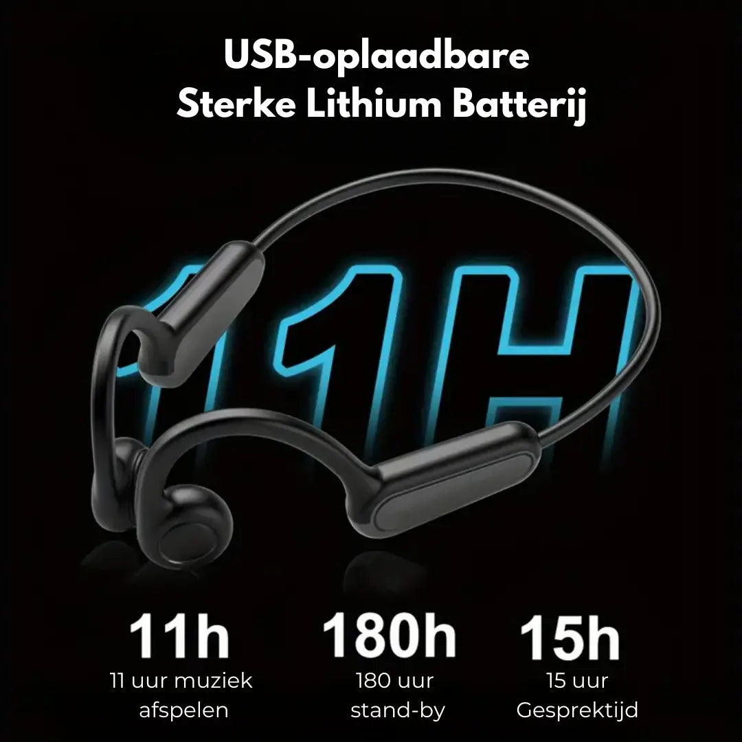 BowLift | Bone conduction Headphones - Safe Cycling & Running