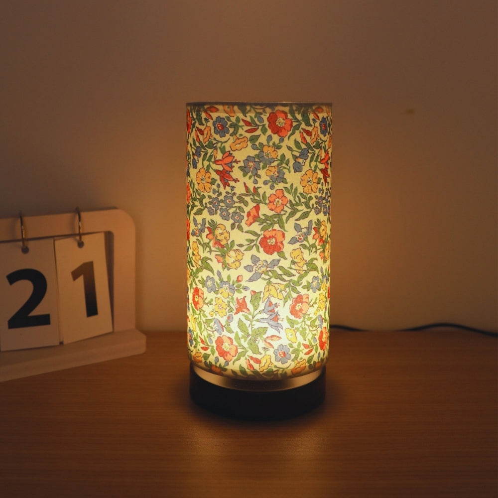 BowLift | Botanical Floral Fabric Lighting Table Lamp