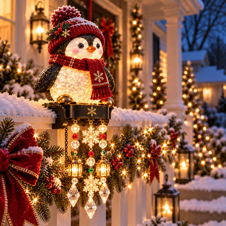 BowLift | Glowing Christmas Railing Decoration