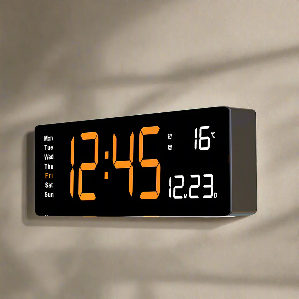 BowLift | Colorful Acrylic Digital Watch | Modern LED Watch with USB