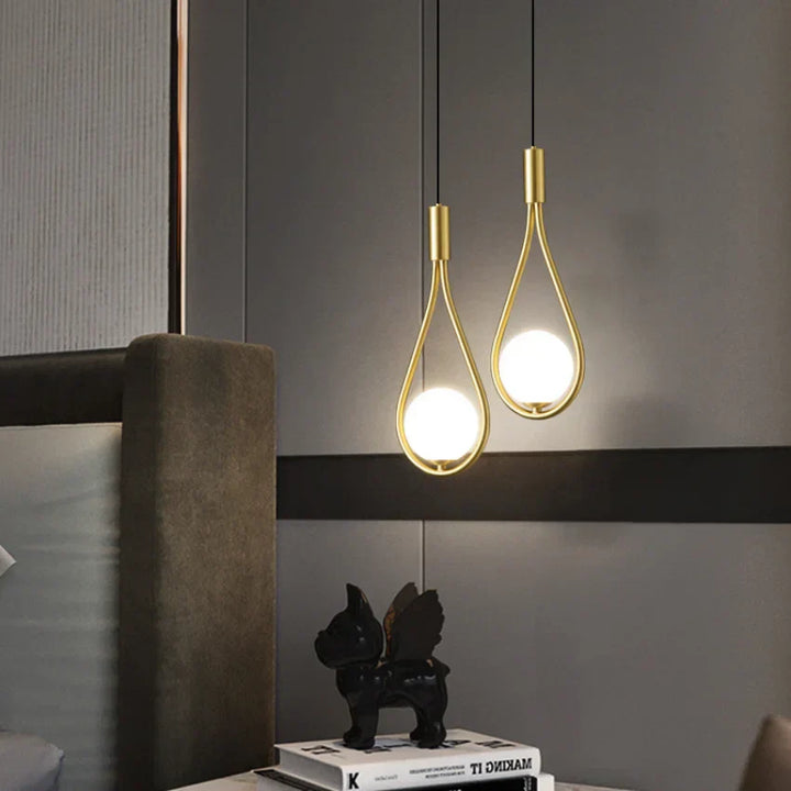 AuraSoleil – Luxury Pendant Lamp for Stylish Interiors Bowlift