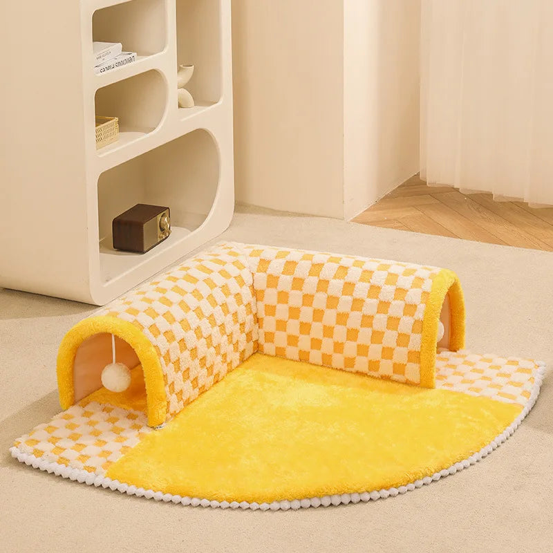 CozyCat Tunnel – Stylish Play Area for Cats Bowlift