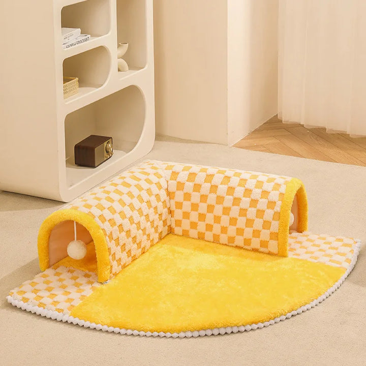 CozyCat Tunnel – Stylish Play Area for Cats Bowlift