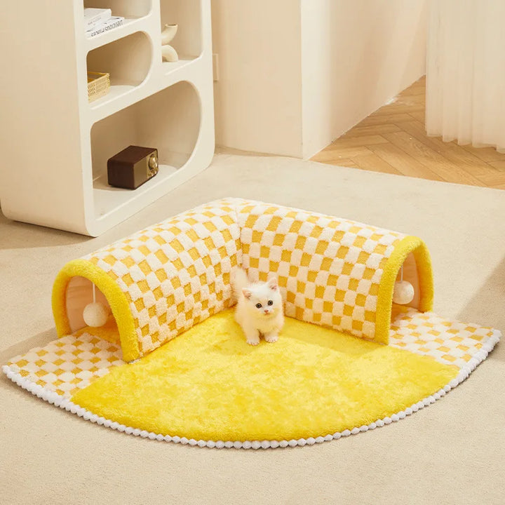 CozyCat Tunnel – Stylish Play Area for Cats Bowlift