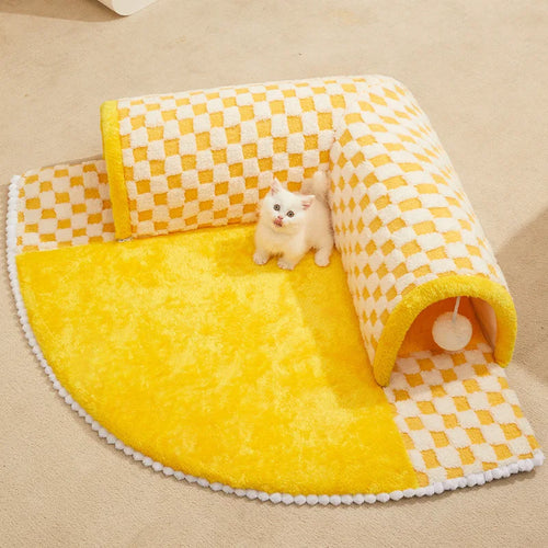 CozyCat Tunnel – Stylish Play Area for Cats Bowlift