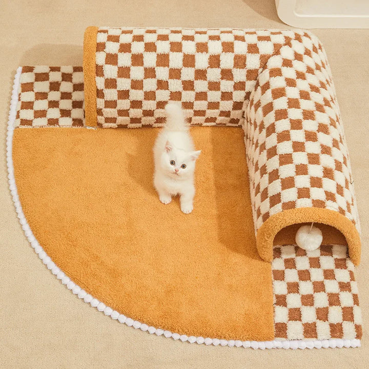 CozyCat Tunnel – Stylish Play Area for Cats Bowlift