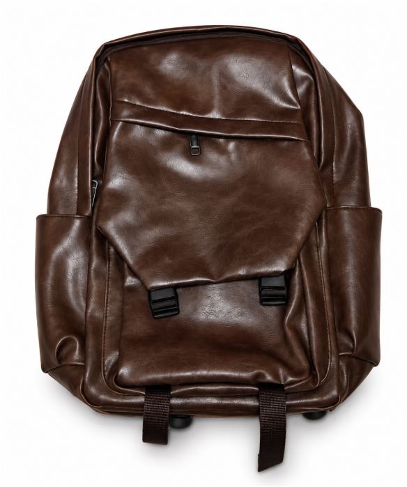 Vintage-Inspired Leather Backpack