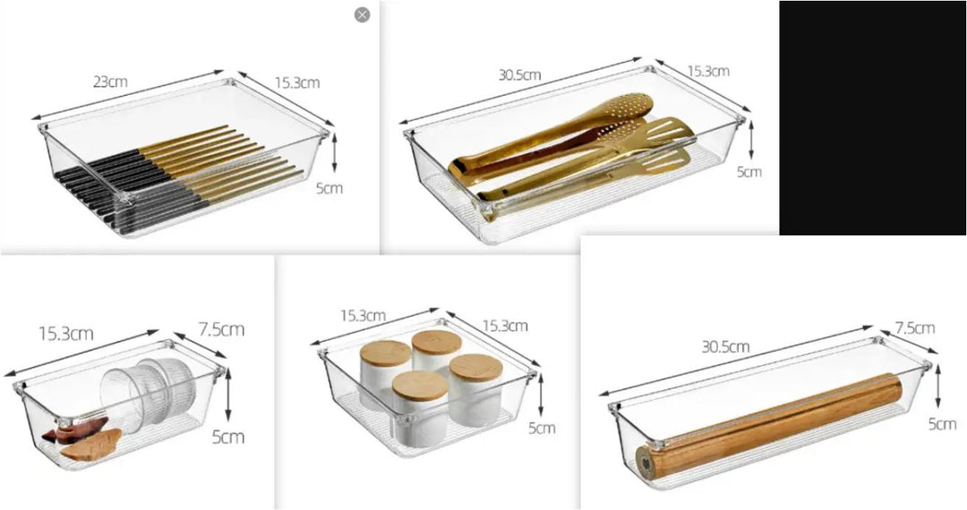 BowLift | Adjustable Kitchen Drawer Organizer for Utensils & Cutlery