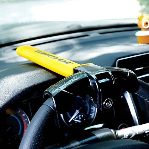 BowLift | Universal Steering Wheel Lock - Heavy-Duty Anti-Theft Device for Cars, Trucks, and SUVs