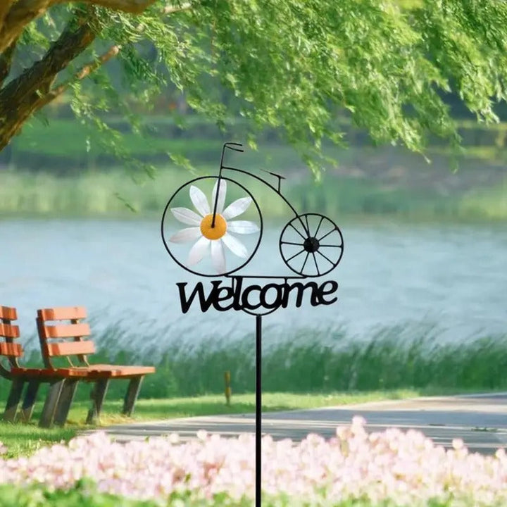 BowLift | Charming Bicycle Welcome Windmill