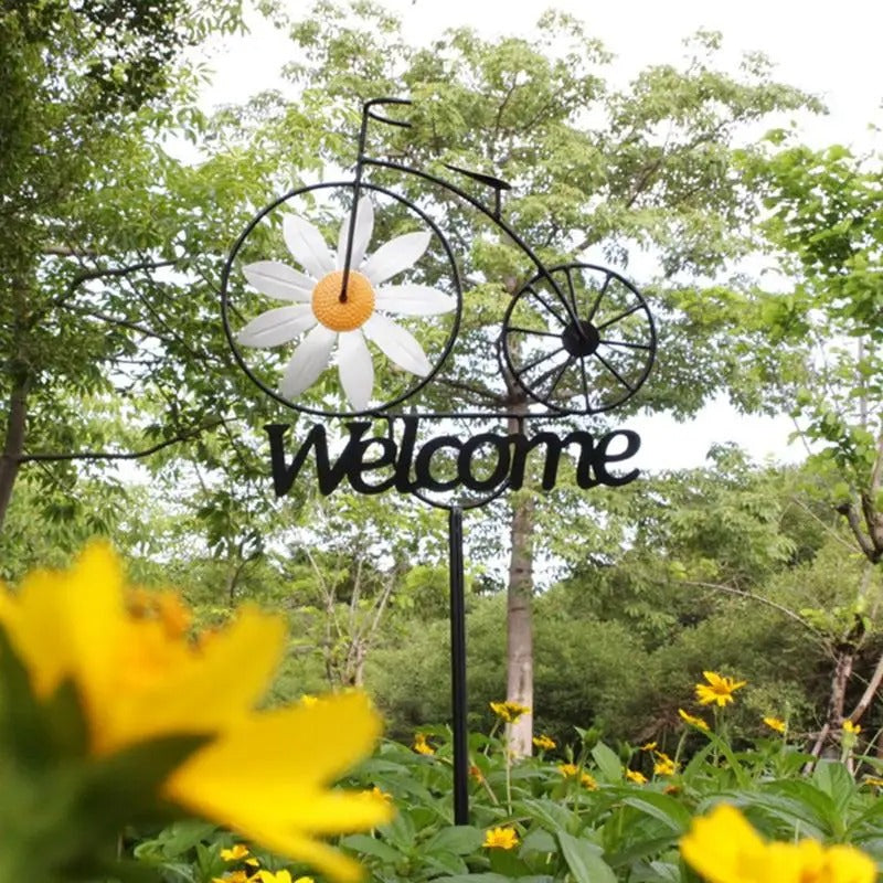 BowLift | Charming Bicycle Welcome Windmill