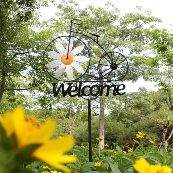 BowLift | Charming Bicycle Welcome Windmill