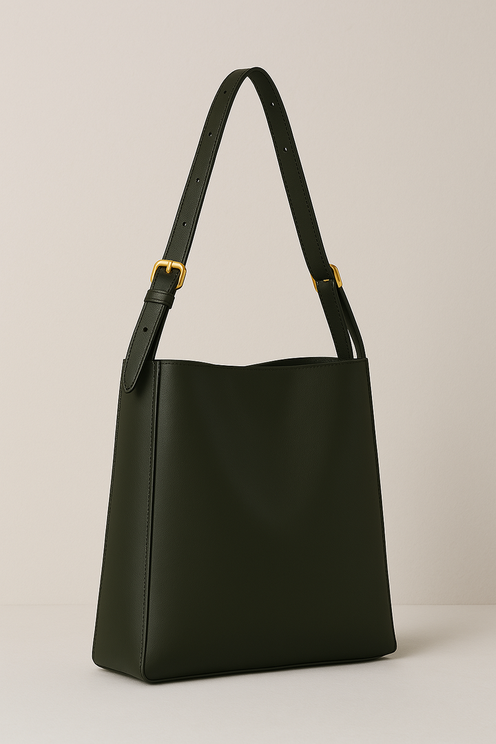 BowLift | Ladies Shoulder Bag Black One Size Vegan Leather